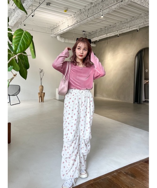 タグ付き flower cargo pants フラワー パンツ カーゴ SALE】flower cargo pants | PANTS | JUMELLE