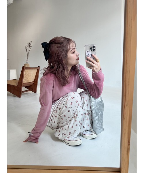 セール】flower cargo pants（カーゴパンツ）｜jumelle