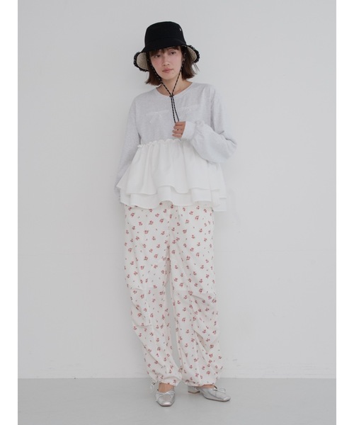 タグ付き flower cargo pants フラワー パンツ カーゴ SALE】flower cargo pants | PANTS | JUMELLE