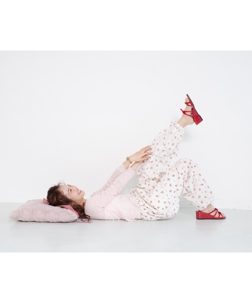 JUMELLE(ジュメロ)の「flower cargo pants(カーゴパンツ・レディース・ホワイト・MEDIUM/SMALL)」の12枚目の写真