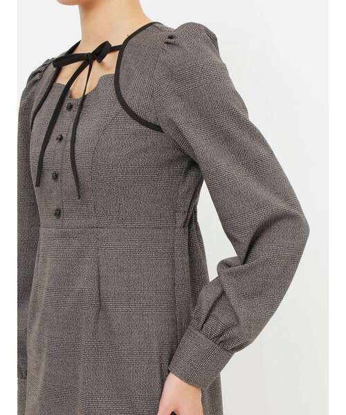 EATME(イートミー)の「デコルテリボンワンピース(ワンピース・レディース・ブラック・FREE)」の14枚目の写真