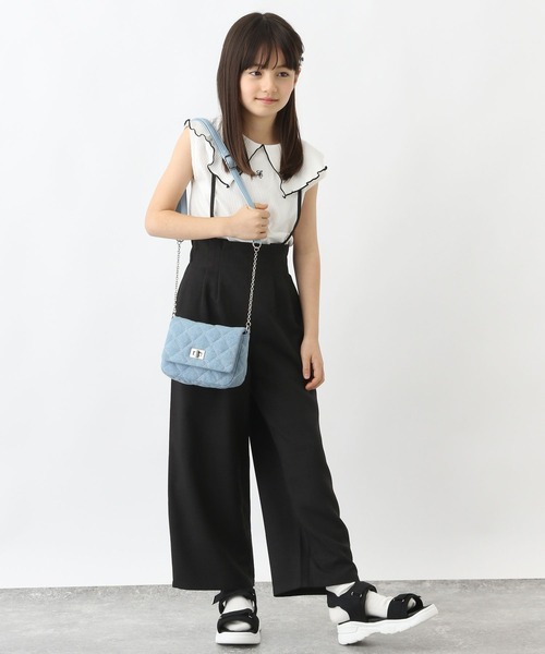 GLOBAL WORK(グローバルワーク)の「サラサラ快適サス付きパンツ/996535(その他パンツ・キッズ・モカ/ブラック/カーキ/アイボリー・130cm/120cm/150cm/140cm/170cm/160cm)」の16枚目の写真