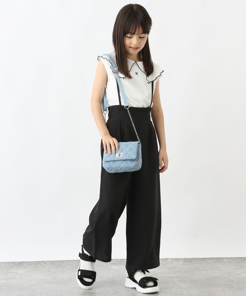 GLOBAL WORK(グローバルワーク)の「サラサラ快適サス付きパンツ/996535(その他パンツ・キッズ・モカ/ブラック/カーキ/アイボリー・130cm/120cm/150cm/140cm/170cm/160cm)」の17枚目の写真