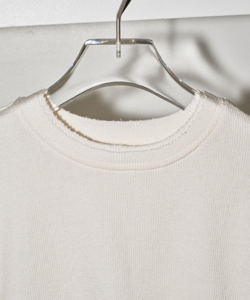 TODAYFUL◆Compact Rib Tops/袖カットソー/FREE/コットン/GRY/12420608 TODAYFUL（トゥデイフル）の「TODAYFUL Compact Rib Tops