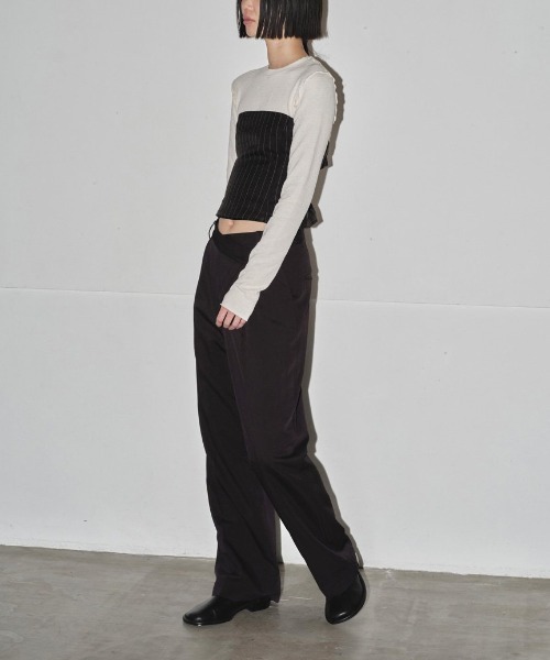 TODAYFUL（トゥデイフル）の「TODAYFUL Compact Rib Tops