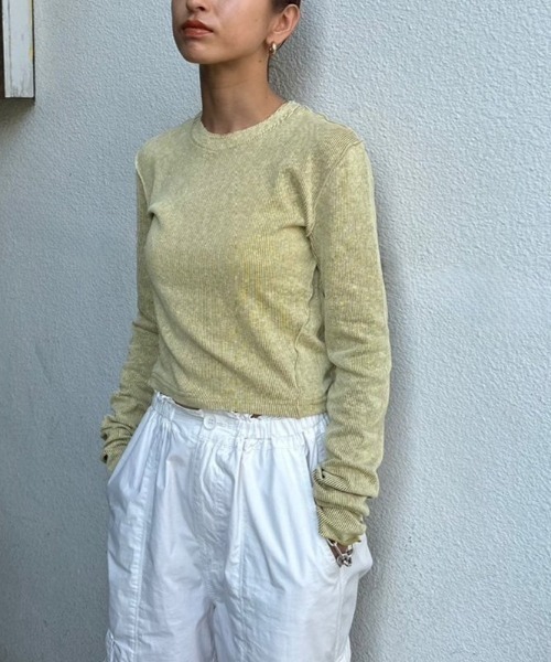 TODAYFUL（トゥデイフル）の「TODAYFUL Compact Rib Tops