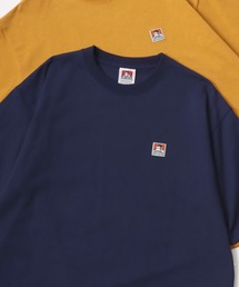 BEN DAVIS/ベンデイビス BEN'S LABEL BIG TEE/オーバーサイズ ロゴ ワンポイント刺繍 半袖Tシャツ/レディース メンズ
