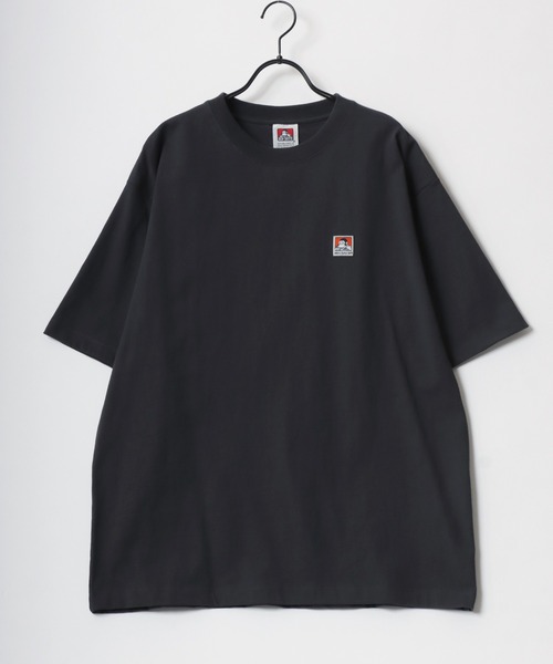 BEN DAVIS(ベンデイビス)の「BEN DAVIS/ベンデイビス BEN'S LABEL BIG TEE/オーバーサイズ ロゴ ワンポイント刺繍 半袖Tシャツ/レディース メンズ(Tシャツ/カットソー・メンズ・ブラック/ダークグリーン/オートミール/チャコール/マスタード/ダークブルー/パープル/ホワイト・M/L/XL)」の19枚目の写真