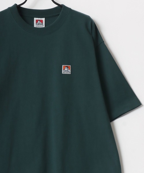 BEN DAVIS(ベンデイビス)の「BEN DAVIS/ベンデイビス BEN'S LABEL BIG TEE/オーバーサイズ ロゴ ワンポイント刺繍 半袖Tシャツ/レディース メンズ(Tシャツ/カットソー・メンズ・ブラック/ダークグリーン/オートミール/チャコール/マスタード/ダークブルー/パープル/ホワイト・M/L/XL)」の13枚目の写真