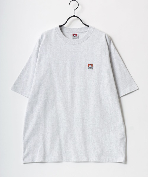 BEN DAVIS(ベンデイビス)の「BEN DAVIS/ベンデイビス BEN'S LABEL BIG TEE/オーバーサイズ ロゴ ワンポイント刺繍 半袖Tシャツ/レディース メンズ(Tシャツ/カットソー・メンズ・ブラック/ダークグリーン/オートミール/チャコール/マスタード/ダークブルー/パープル/ホワイト・M/L/XL)」の20枚目の写真