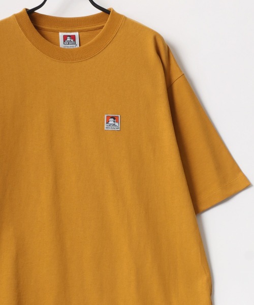 BEN DAVIS(ベンデイビス)の「BEN DAVIS/ベンデイビス BEN'S LABEL BIG TEE/オーバーサイズ ロゴ ワンポイント刺繍 半袖Tシャツ/レディース メンズ(Tシャツ/カットソー・メンズ・ブラック/ダークグリーン/オートミール/チャコール/マスタード/ダークブルー/パープル/ホワイト・M/L/XL)」の16枚目の写真