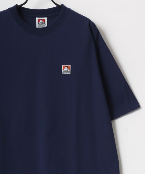 BEN DAVIS(ベンデイビス)の「BEN DAVIS/ベンデイビス BEN'S LABEL BIG TEE/オーバーサイズ ロゴ ワンポイント刺繍 半袖Tシャツ/レディース メンズ(Tシャツ/カットソー・メンズ・ブラック/ダークグリーン/オートミール/チャコール/マスタード/ダークブルー/パープル/ホワイト・M/L/XL)」の14枚目の写真