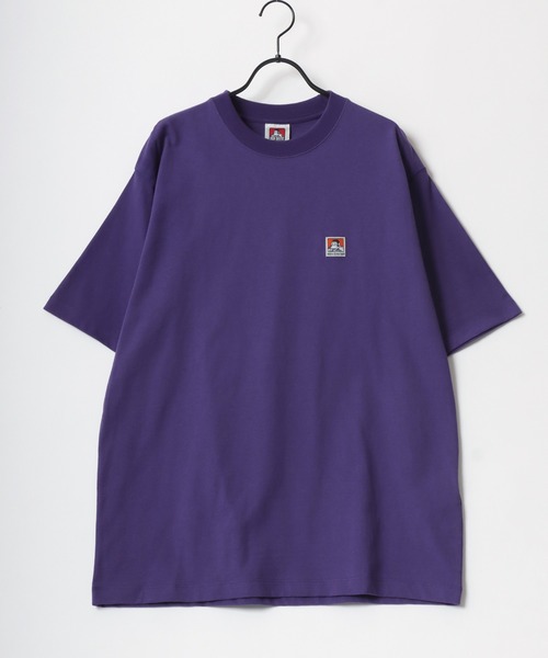 BEN DAVIS(ベンデイビス)の「BEN DAVIS/ベンデイビス BEN'S LABEL BIG TEE/オーバーサイズ ロゴ ワンポイント刺繍 半袖Tシャツ/レディース メンズ(Tシャツ/カットソー・メンズ・ブラック/ダークグリーン/オートミール/チャコール/マスタード/ダークブルー/パープル/ホワイト・M/L/XL)」の22枚目の写真