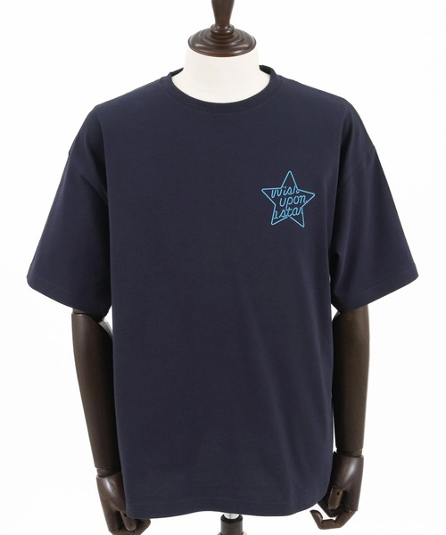 mt8929- ビッグシルエットプリントT（NEONスター）（Tシャツ