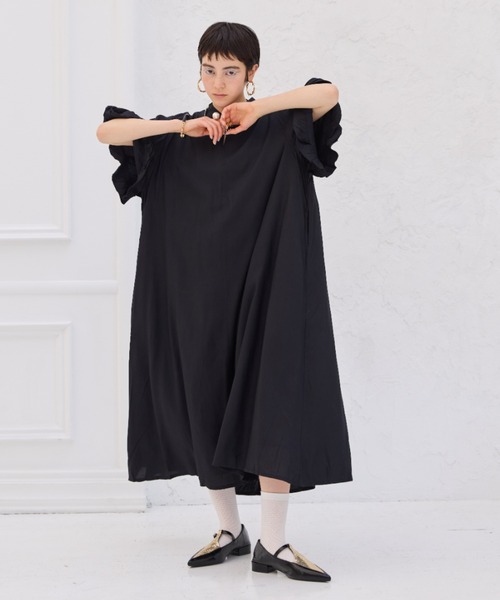 BONNE ボンヌ ワンピース バルーンスリーブワンピース 新品 epine BONNE ボンヌ ワンピース バルーンスリーブワンピース 新品