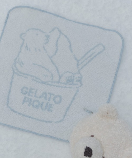 gelato pique（ジェラートピケ）の「しろくまワンポイントジャガード