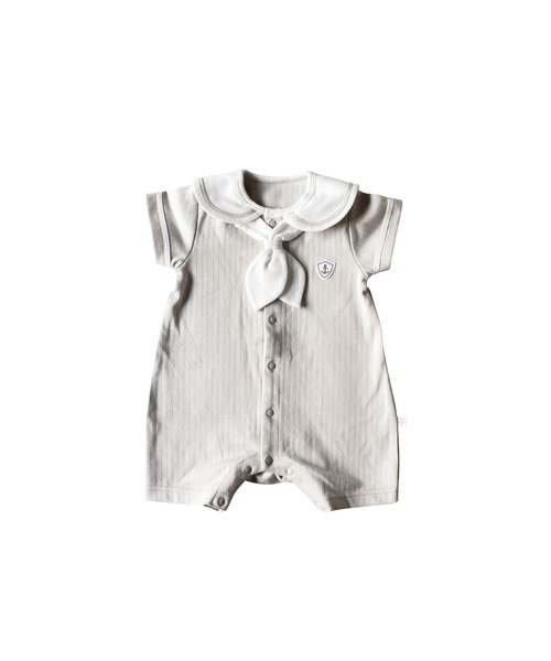 DADWAY（ダッドウェイ）の「フォーマルマリンロンパース（Tシャツ/カットソー・キッズ・ミント/ライトグレー・80ｃｍ/70cm）」の7枚目の写真