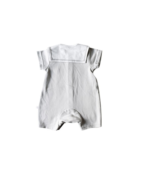 DADWAY（ダッドウェイ）の「フォーマルマリンロンパース（Tシャツ/カットソー・キッズ・ミント/ライトグレー・80ｃｍ/70cm）」の8枚目の写真