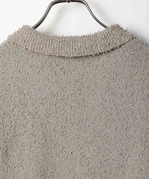 Heather（ヘザー）の「WZIPショートカーディガン（半袖）　118678（カーディガン/ボレロ・レディース・ピンク/グレー/オフホワイト・FREE）」の9枚目の写真