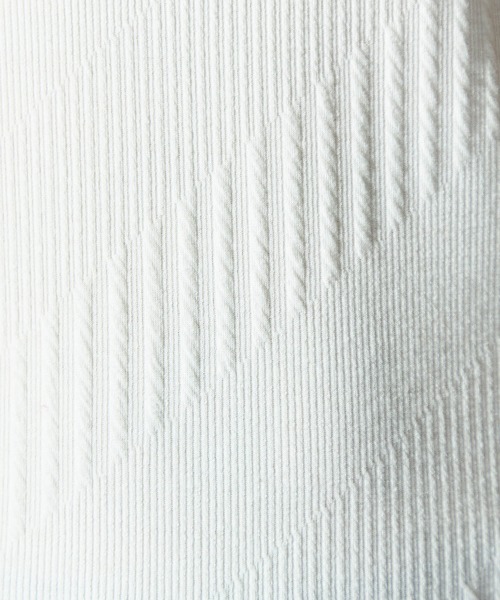 HIDEAWAYS NICOLE（ハイダウェイニコル）の「【20周年記念】ロゴプリントバイアステレコタンクトップ（タンクトップ・メンズ・ブラック/サックスブルー/ネイビー/オフホワイト・MEDIUM/LARGE）」の16枚目の写真