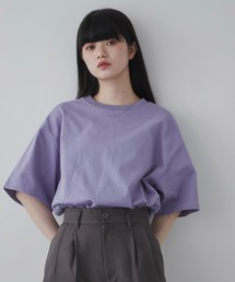 THE STANDARD（ザスタンダード）の「THE STANDARD/シルキーリッチヘビーコットンTシャツ（Tシャツ/カットソー）」