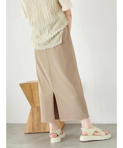 Samansa Mos2 blue(サマンサモスモスブルー)の「ナロースカート(スカート・レディース・モカ/ブルー/ブラック・F)」の12枚目の写真