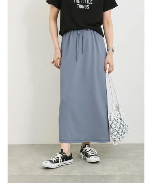 Samansa Mos2 blue(サマンサモスモスブルー)の「ナロースカート(スカート・レディース・モカ/ブルー/ブラック・F)」の15枚目の写真