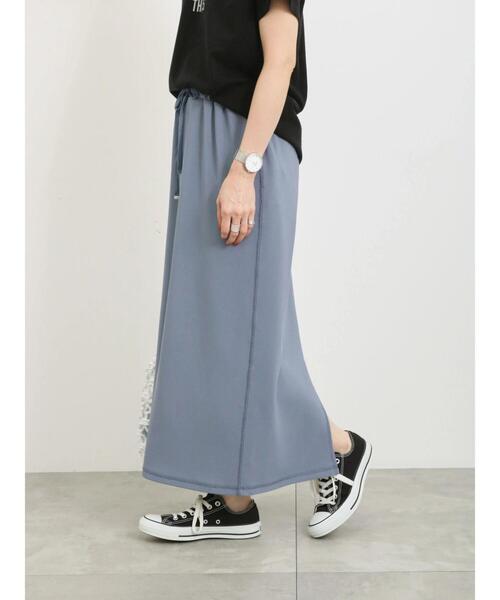 Samansa Mos2 blue(サマンサモスモスブルー)の「ナロースカート(スカート・レディース・モカ/ブルー/ブラック・F)」の16枚目の写真