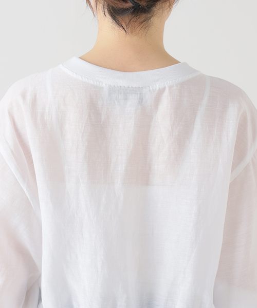 【THE LOOM/ザ ルーム】LINEN プルオーバー　ドゥーズィエムクラス THE LOOM/ザ ルーム】 LINEN プルオーバー（Tシャツ/カットソー