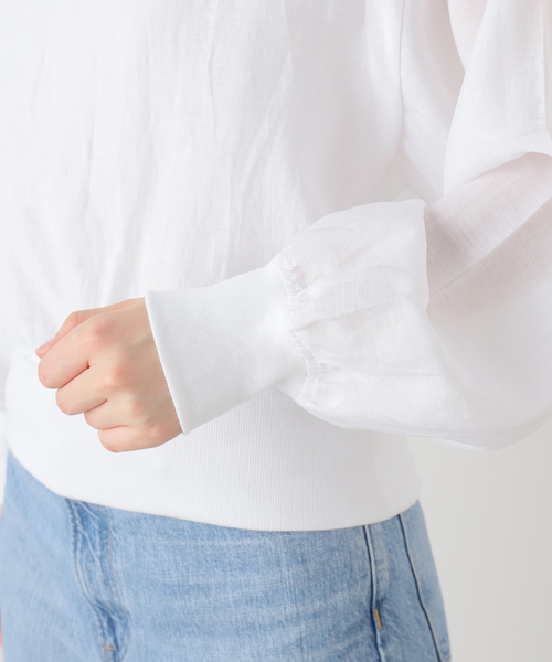THE LOOM/ザ ルーム】 LINEN プルオーバー（Tシャツ/カットソー