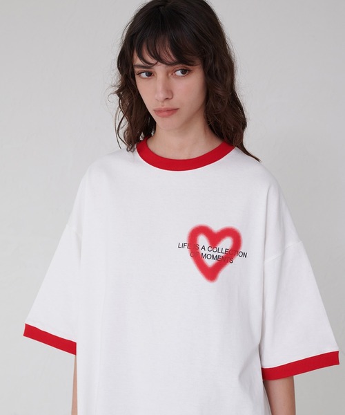 p(R)ojectR® Heart Logo Tee ブラックMサイズ　 ランペ ランペ *p(R)ojectR Heart Logo Tee Tシャツ（p(R)ojectR