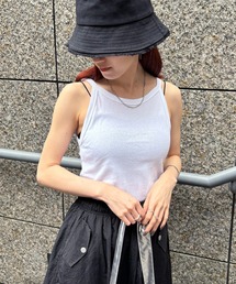 ISOOK | 【ISOOK / アイスー】アメリカンスリーブタンクトップ / アメスリタンク キャミソール インナーキャミ ZOZOTOWN限定(タンクトップ)