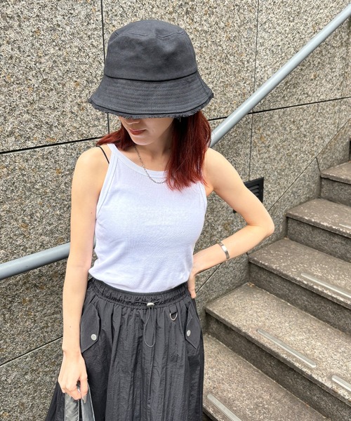 ISOOK（アイスー）の「【ISOOK / アイスー】アメリカンスリーブタンクトップ / アメスリタンク キャミソール インナーキャミ ZOZOTOWN限定（タンクトップ・レディース・ブラック/ネイビー/ホワイト・FREE）」の13枚目の写真