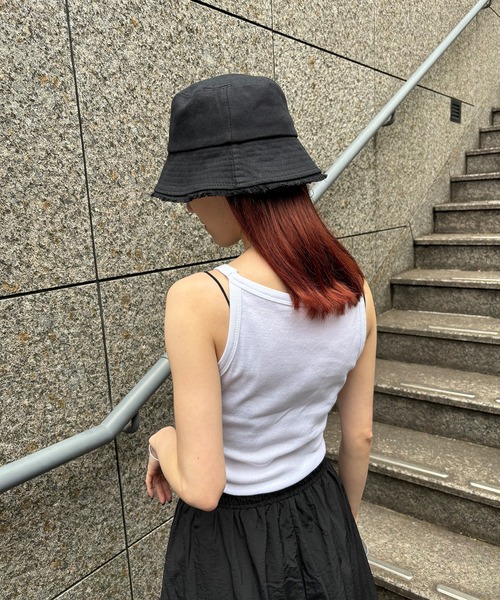 ISOOK（アイスー）の「【ISOOK / アイスー】アメリカンスリーブタンクトップ / アメスリタンク キャミソール インナーキャミ ZOZOTOWN限定（タンクトップ・レディース・ブラック/ネイビー/ホワイト・FREE）」の8枚目の写真