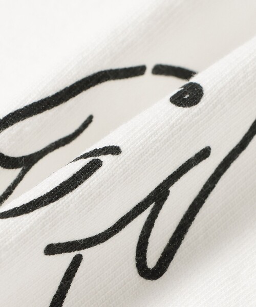 Labrador Retriever(ラブラドールリトリーバー)の「BEAMS HEART / Labrador Retriever 手書きドッグ Tシャツ(Tシャツ/カットソー・レディース・チャコールグレー/オフホワイト・FREE)」の17枚目の写真