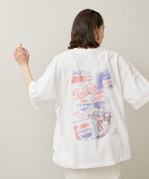 DISCUS ATHLETIC(ディスカス アスレチック)の「【DISCUS ATHLETIC×PEPSI】プリントTシャツ(Tシャツ/カットソー・レディース・ホワイト系その他5・38)」の6枚目の写真