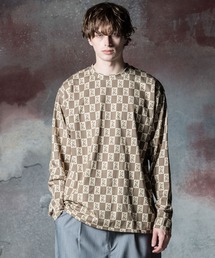 Monogram Long Sleeves T-Shirt / モノグラムロングスリーブTシャツ