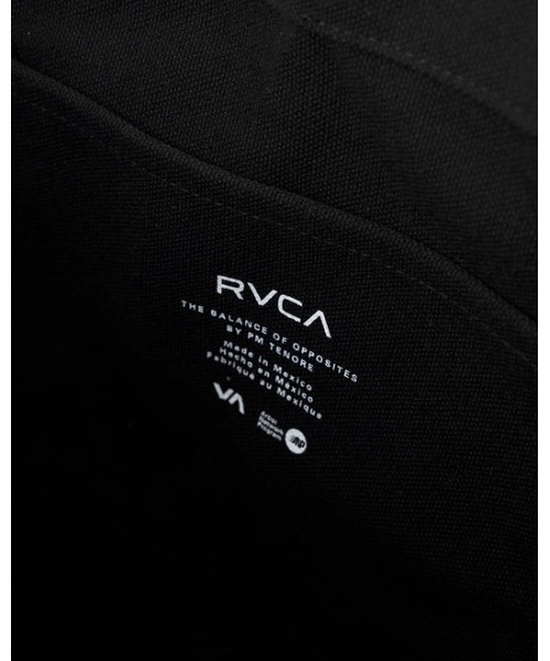 RVCA（ルーカ）の「RVCA メンズ CANVAS BAG バッグ 【2024年夏モデル】/ルーカコットンキャンバストートバッグ（ショルダーバッグ・メンズ・ホワイト/ブラック・FREE）」の21枚目の写真
