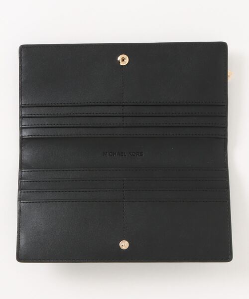 マイケル・コース 長財布 / ブラック ペブルレザー マイケル・コース 長財布 / Jet Set Travel Continental