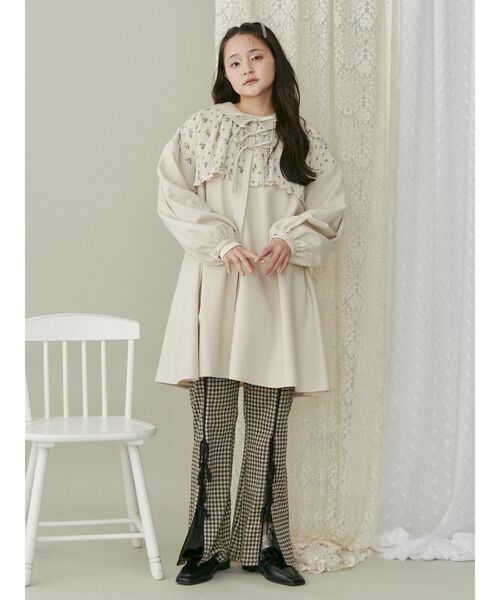 merryjenny airy petit flowerミニワンピース merry jenny（メリージェニー）の「airy petit flowerミニ