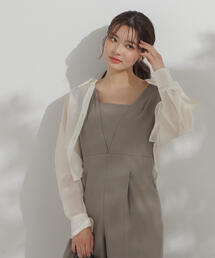PROPORTION BODY DRESSING | ショートシアーシャツ / 1214210503(シャツ/ブラウス)