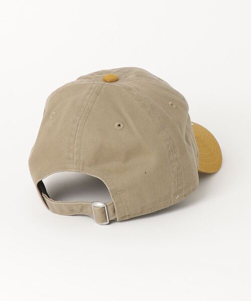 ludlow キャップ ベロア ネオンイエローロゴ