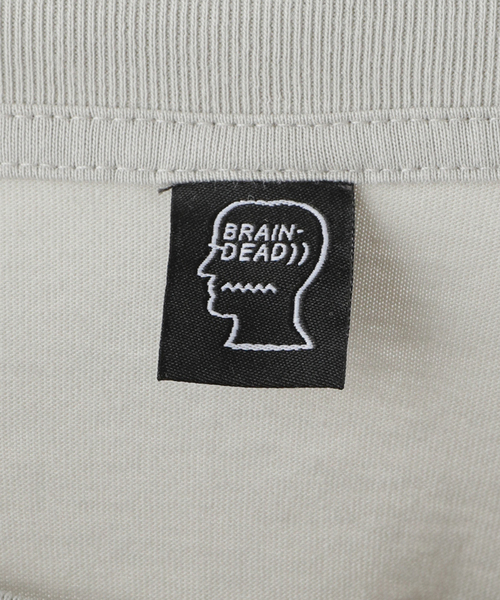 BRAIN DEAD(ブレインデット)の「【BRAIN DEAD/ブレインデッド】WORM FOOD T-SHIRT:Tシャツ(Tシャツ/カットソー・レディース・グレー・MEDIUM)」の4枚目の写真