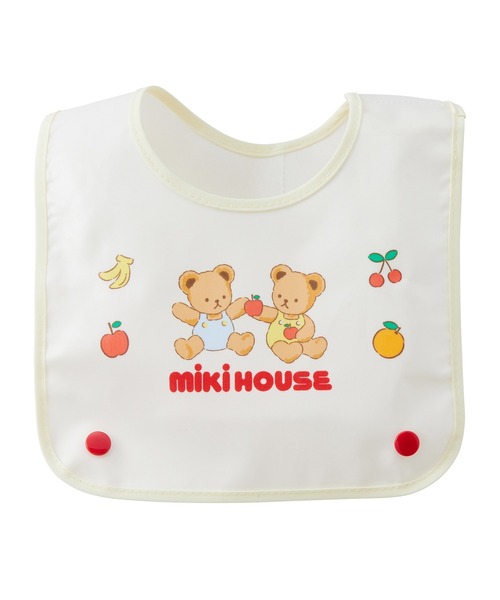 MIKI HOUSE（ミキハウス）の「ポケットランチスタイ（マグ/哺乳瓶/お食事グッズ・キッズ・イエロー・ONE SIZE）」の5枚目の写真