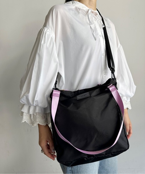 SPRUCE（スプルース）の「EM:SPRUCE 軽量　A４収納可 エムス2WAYトート（ショルダーバッグ・レディース・ブラック/グレー/ベージュ/カーキ・FREE）」の10枚目の写真