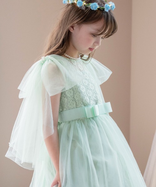 Catherine Cottage（キャサリンコテージ）の「ふわふわ付け袖（ドレス・キッズ・ピンク系1/ピンク系2/ピンク系3/ネイビー系1/グリーン系2/ベージュ系2/ホワイト系1/レッド系1/ライラック系1/ホワイト系2/レッド系2/ライラック系2/ネイビー系3/レッド系3/ライラック系3/グリーン系1/ベージュ系1/ホワイト系3/ベージュ系3・FREE）」の7枚目の写真