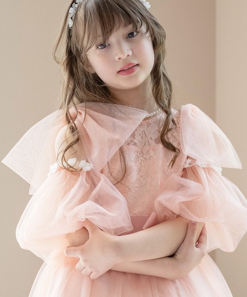 Catherine Cottage（キャサリンコテージ）の「ふわふわ付け袖（ドレス・キッズ・ピンク系1/ピンク系2/ピンク系3/ネイビー系1/グリーン系2/ベージュ系2/ホワイト系1/レッド系1/ライラック系1/ホワイト系2/レッド系2/ライラック系2/ネイビー系3/レッド系3/ライラック系3/グリーン系1/ベージュ系1/ホワイト系3/ベージュ系3・FREE）」の15枚目の写真