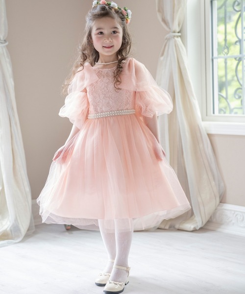 Catherine Cottage（キャサリンコテージ）の「ふわふわ付け袖（ドレス・キッズ・ピンク系1/ピンク系2/ピンク系3/ネイビー系1/グリーン系2/ベージュ系2/ホワイト系1/レッド系1/ライラック系1/ホワイト系2/レッド系2/ライラック系2/ネイビー系3/レッド系3/ライラック系3/グリーン系1/ベージュ系1/ホワイト系3/ベージュ系3・FREE）」の21枚目の写真