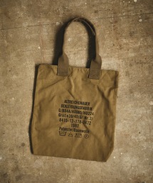 ALL RUNS（オールランズ）の「キャンバストートバッグ タグロゴ ミリタリー 2026新作　再入荷（トートバッグ）」