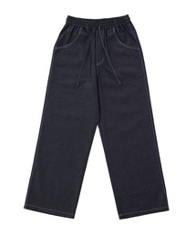 OUR WACOAL（アワワコール）の「デニムワイドパンツ（デニムパンツ）」